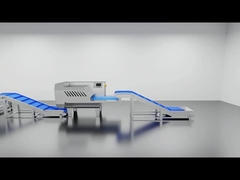 อุตสาหกรรม อัตโนมัติเครื่องทอดฝรั่งฝรั่งฝรั่งสายการผลิต